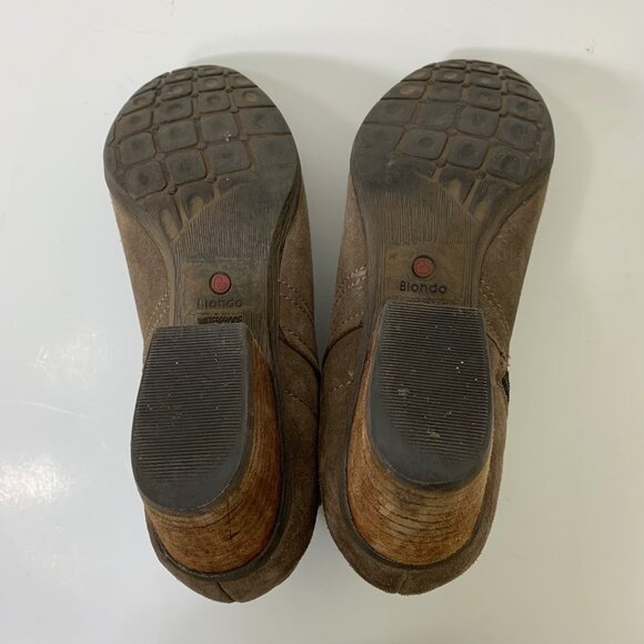 Blondo Women’s Valli Waterproof Mushroom Suede Booties Size 8.5 Streetwear - Picture 9 of 10